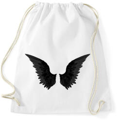 printfashion Black Wings - Sportzsák, Tornazsák - Fehér (1720742)