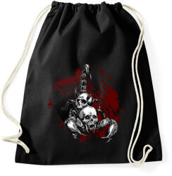 printfashion koponyás skorpió - Sportzsák, Tornazsák - Fekete (14572472)