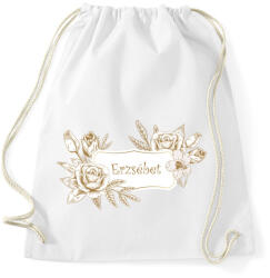 printfashion Erzsébet - Sportzsák, Tornazsák - Fehér (3678606)