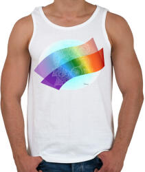 printfashion Szerelmes szivek2 - Férfi atléta - Fehér (824507)