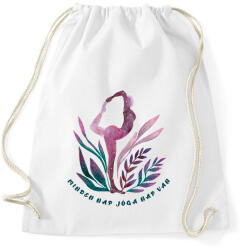 printfashion Minden nap jóga nap van - Sportzsák, Tornazsák - Fehér (6874429)