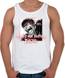 printfashion Guts minta (Berserk) - Férfi atléta - Fehér (11966478)