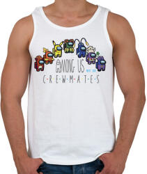 printfashion Among us - crewmates next gen - Férfi atléta - Fehér (4155070)