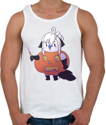 printfashion Pumpkin cat - Férfi atléta - Fehér (10080288)