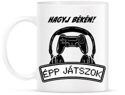 printfashion Hagyj békén épp játszok - Bögre - Fehér (7458769)