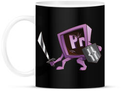 printfashion Knight of Movies - Bögre - Fekete (866099)