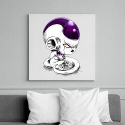 printfashion Freeza - Vászonkép - Fehér (6625547)