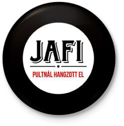 printfashion PHE - Kitűző, hűtőmágnes - Fekete (13230223)