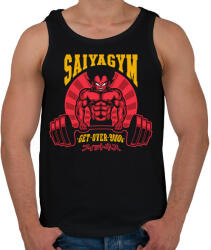 printfashion Saiyagym - Férfi atléta - Fekete (945621)