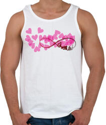 printfashion Forever7 - Férfi atléta - Fehér (944685)