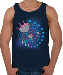 printfashion jinx2 - Férfi atléta - Sötétkék (4860466)