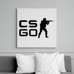 printfashion CS: GO - Vászonkép - Fehér (6622205)