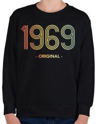 printfashion 1969 - Gyerek pulóver - Fekete (11980934)