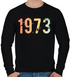 printfashion 1973 - Férfi pulóver - Fekete (11822783)