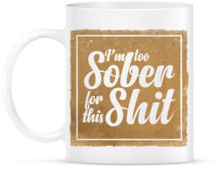 printfashion Sober - Bögre - Fehér (791038)