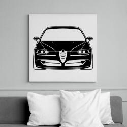 printfashion Alfa Romeo 147 03 - Vászonkép - Fehér (12682297)