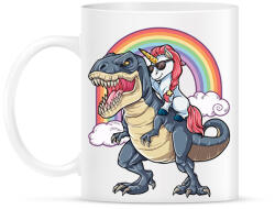 printfashion Ridin Unicorn - Bögre - Fehér (2255406)