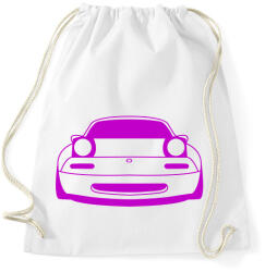printfashion Mazda mx5 Lila - Sportzsák, Tornazsák - Fehér (15773943)