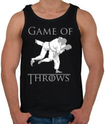printfashion Game of Throws Judo Jiu-Jitsu - Férfi atléta - Fekete (584165)