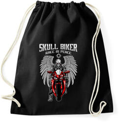 printfashion Motoros angyal - Sportzsák, Tornazsák - Fekete (14215827)