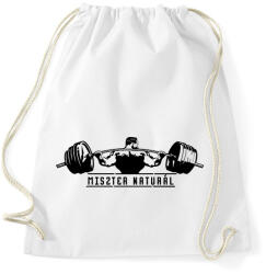 printfashion Miszter Natural - Sportzsák, Tornazsák - Fehér (1718832)