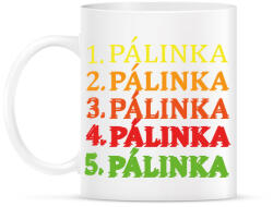 printfashion 1-5 Pálinka - Bögre - Fehér (7071161)