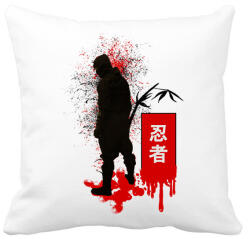 printfashion ninja - Párnahuzat, Díszpárnahuzat - Fehér (1655403)