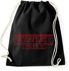 printfashion Stranger Things - Sportzsák, Tornazsák - Fekete (1639781)