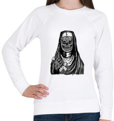 printfashion Beast Deasign NuN2 - Női pulóver - Fehér (817433)