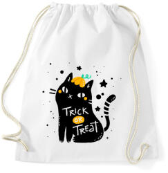 printfashion Csokit vagy csalunk - Sportzsák, Tornazsák - Fehér (1069266)