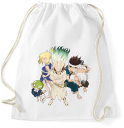 printfashion Dr. Stone team - Sportzsák, Tornazsák - Fehér (14861747)