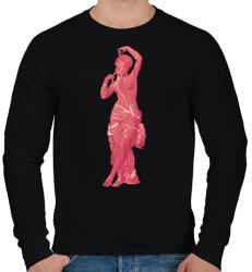 printfashion Női szobor - Férfi pulóver - Fekete (6729146)