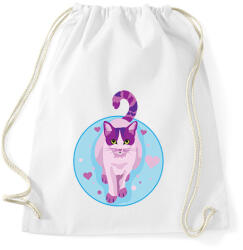 printfashion Cica - Sportzsák, Tornazsák - Fehér (15103937)