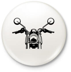 printfashion Simson S50 S51 Motorbicikli Elülső - Kitűző, hűtőmágnes - Fehér (16197267)