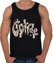 printfashion kávéé - Férfi atléta - Fekete (5727973)