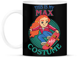 printfashion Max costume - Bögre - Fekete (14533684)
