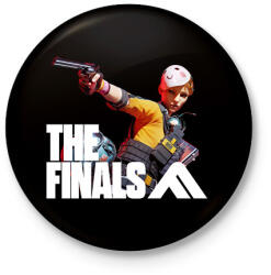 printfashion The Finals - combat-centered game show - Kitűző, hűtőmágnes - Fekete (14808956)