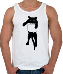 printfashion Cicus zsebben - Férfi atléta - Fehér (2566118)