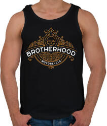 printfashion Motor testvériség - Férfi atléta - Fekete (5047338)