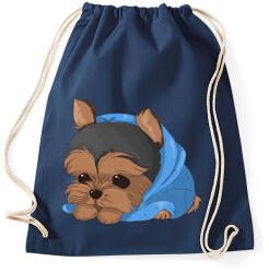 printfashion Yorkshire terrier - Sportzsák, Tornazsák - Sötétkék (13885281)