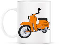 printfashion Simson schwalbe - Bögre - Fehér (2934098)