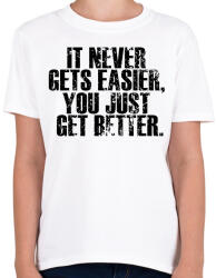 printfashion Motivation - Gyerek póló - Fehér (2358427)