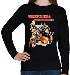 printfashion Bud Spencer és Terence Hill - Női pulóver - Fekete (8531462)