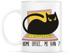 printfashion Cica home office - Bögre - Fehér (4225696)