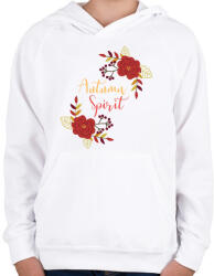 printfashion Őszi lélek - Gyerek kapucnis pulóver - Fehér (1918414)