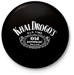 printfashion KhalDrogo's whiskey - Kitűző, hűtőmágnes - Fekete (3097330)