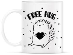 printfashion Ingyen ölelés - Süni - Bögre - Fehér (12542524)