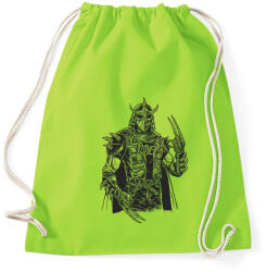 printfashion Punk zúzó - Sportzsák, Tornazsák - Limezöld (81571)