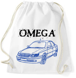 printfashion Omega - Sportzsák, Tornazsák - Fehér (16186283)