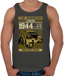 printfashion Amerikai legenda - Férfi atléta - Sötétszürke (34723)